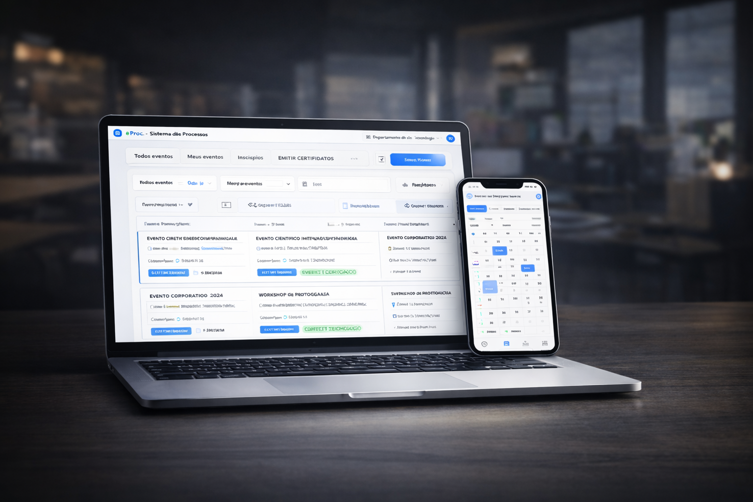 Sistema de Gestão de Eventos
